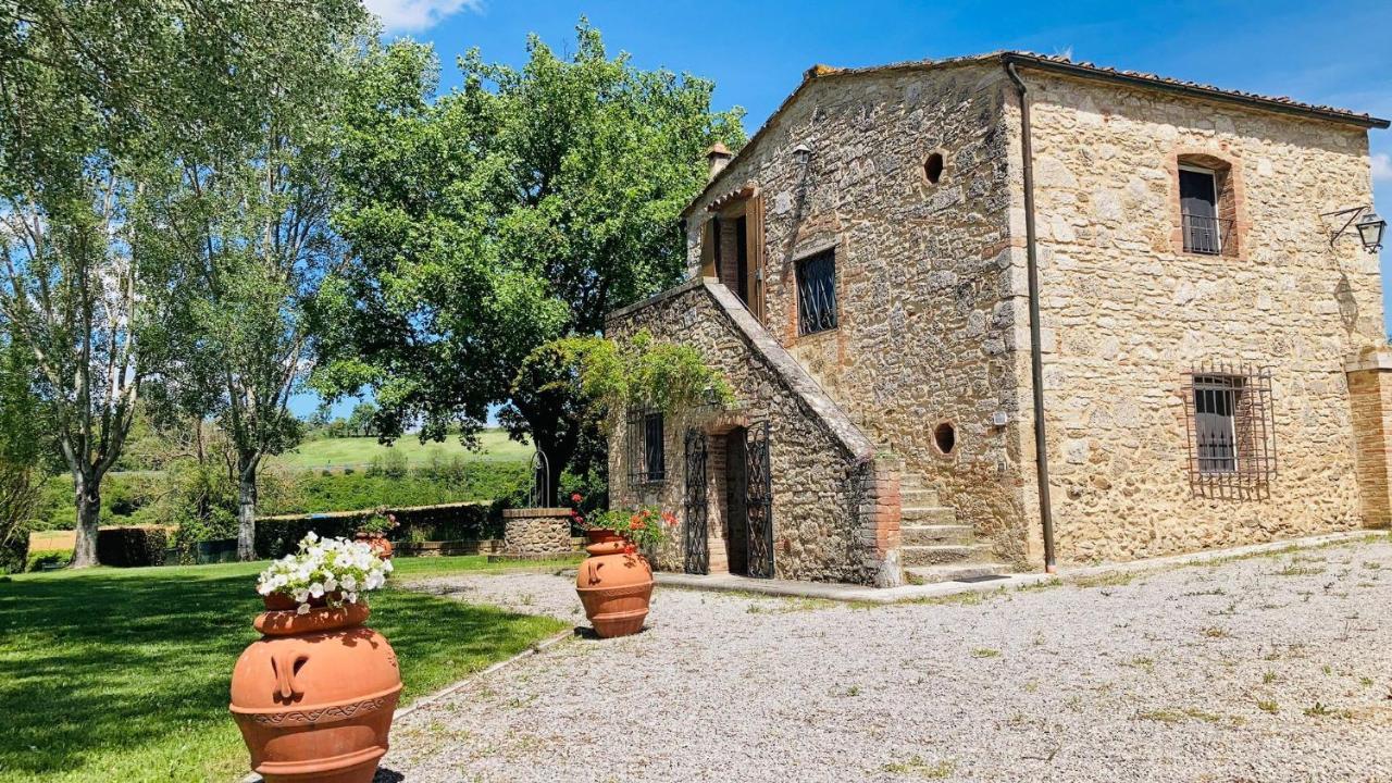 Podere La Chiusella B&B Rapolano Terme Buitenkant foto