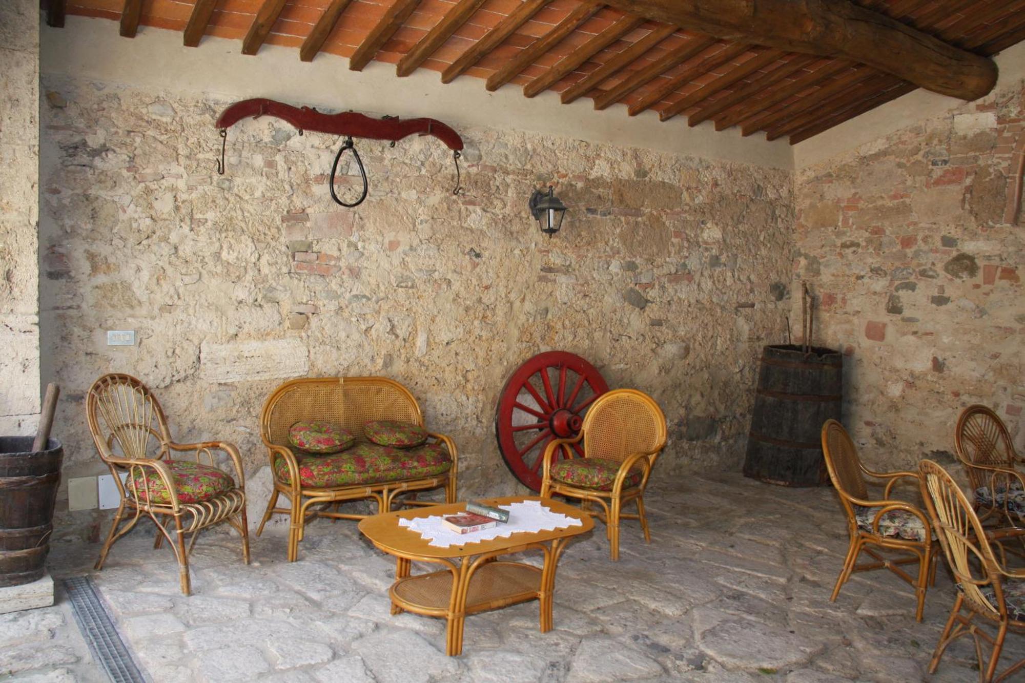 Podere La Chiusella B&B Rapolano Terme Buitenkant foto